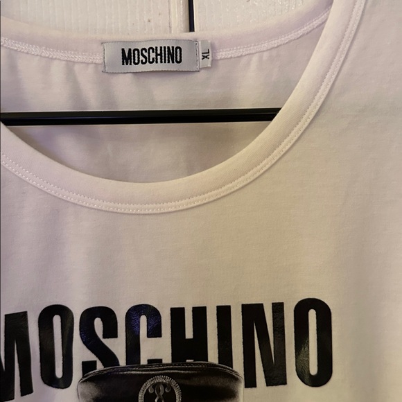 Moschino White Shirt with Teddy Bear Design - Picture 2 of 3